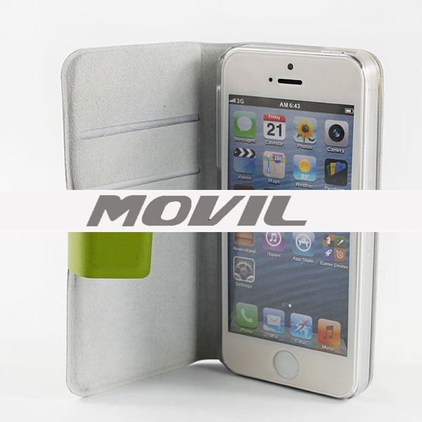 NP-1985 PU  leathe funda para Apple iPhone 5s-3